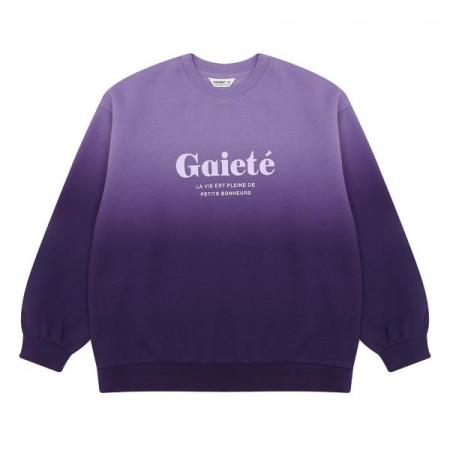 퍼플 그라데이션 맨투맨티 20D1455