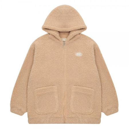 레터링 포인트 양털 플리스 점퍼 20D0159