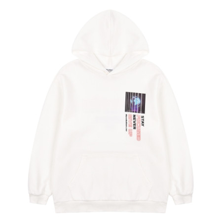 홀로 그램 지구 전사 후드티 20A141WT