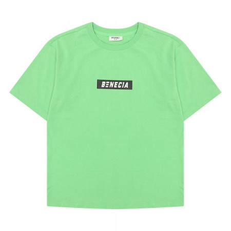 박스 나염 면 이중지 티셔츠 21B0431