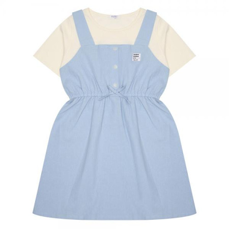 린넨 레이어드 원피스21B1858