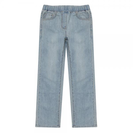 세미 부츠컷 밴딩 블루진 21A0261