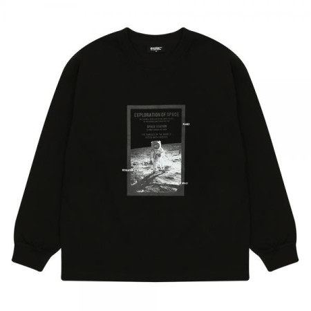 스페이스 프린트  맨투맨티 21A1415