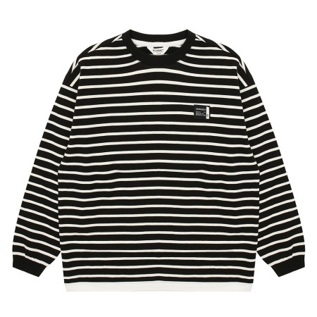 모노 스트라이프 레이어드 티셔츠 22A0404