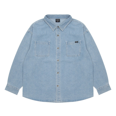 스톤 워싱 데님셔츠 22A1301