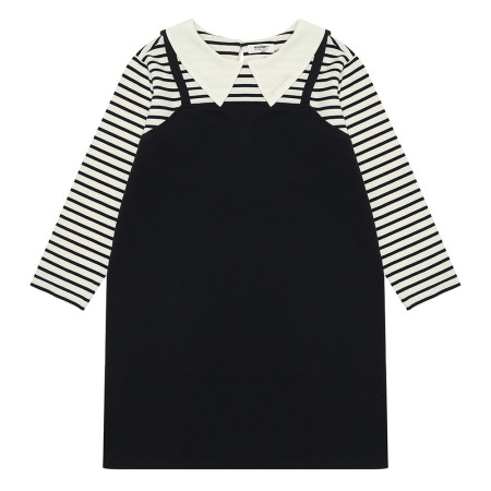 카라 레이어드 원피스 22A1853