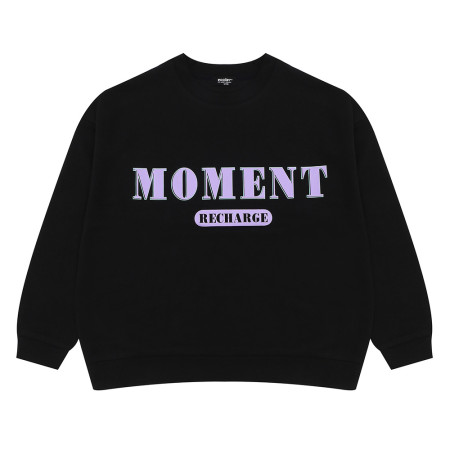 칼라 빅 로고 맨투맨티21C0452