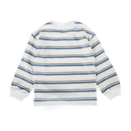 브래드스트라이프티 긴소매 스트라이프 포켓 티셔츠 12012-100-061