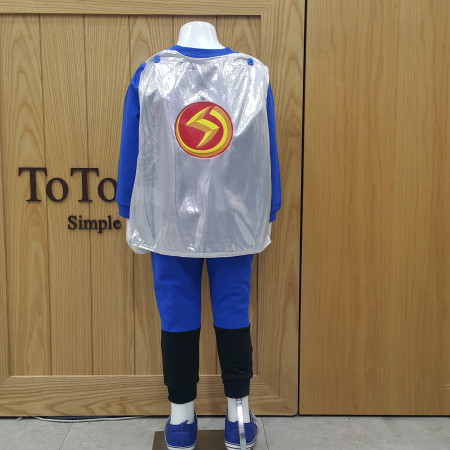 번개맨 스팽클 상하 반전 상하복 세트 M2012-150-011