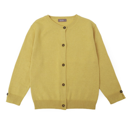 트임니트가디건 아동 라운드넥  소매트임 니트가디건 12052-141-032-MU