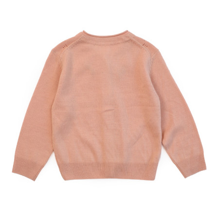 스위트플라워가디건 아동 플라워자수 포인트 니트가디건 12052-141-021