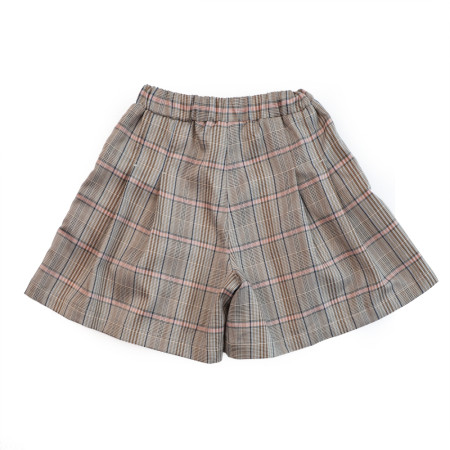 루다체크바지  아동 치마바지 벨트장식 큐롯팬츠  12052110-131