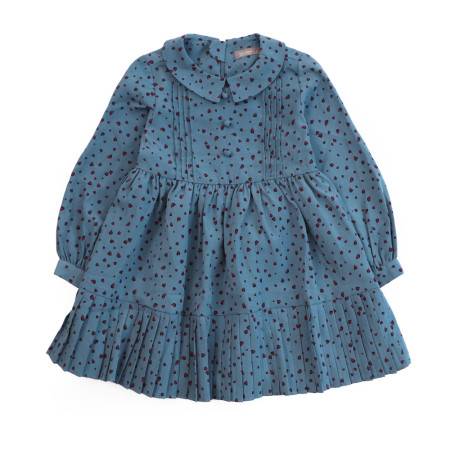 아이린카라원피스 아동 하트플라워 주름장식 원피스 12052-130-071