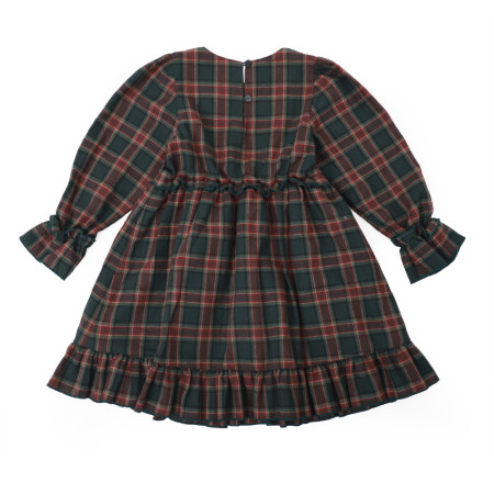 루시체크원피스 아동 체크 프릴 원피스 12052-130-041