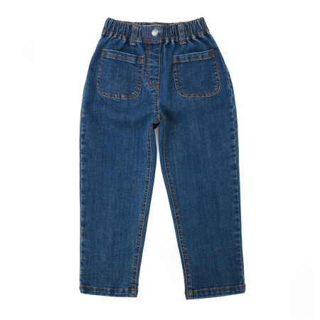 리사배기핏데님 아동 앞포켓 배기 청바지  12052-110-121