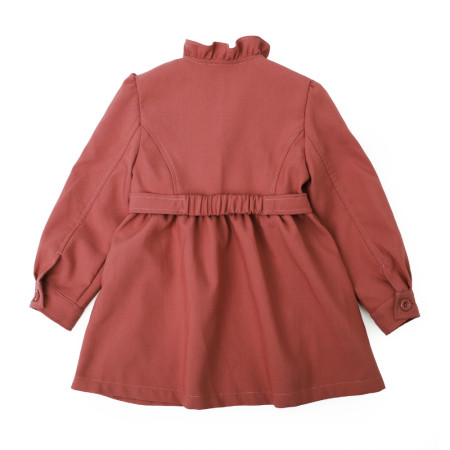 단정한프릴자켓 아동 리본벨트 프릴 롱자켓 12052-123-032