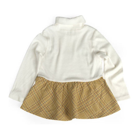 모니카뷔스티에티셔츠 아동 폴라 뷔스티에 롱 티셔츠 12072-100-182