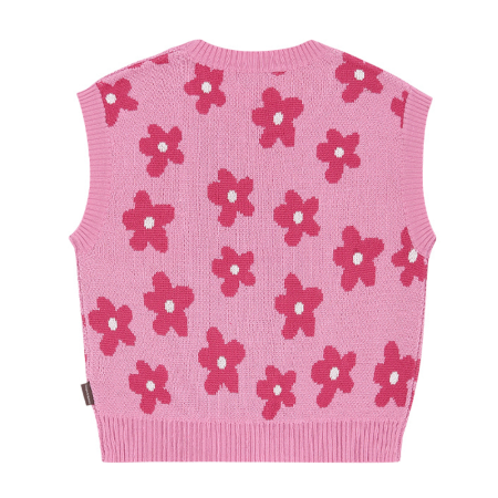 [행복한백화점][토토헤로스]봄 니트조끼  핑크데이지베스트 HP12292140017
