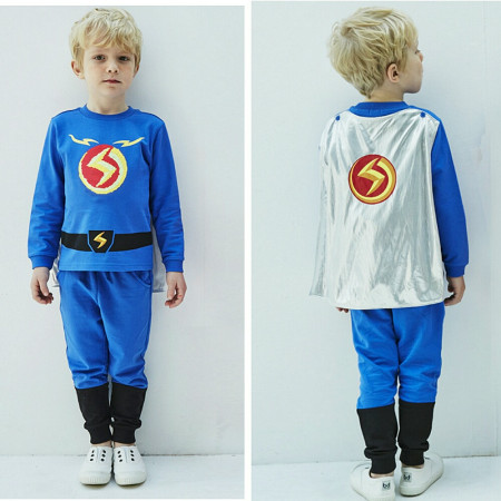 봄가을 번개맨 스팽클상하(망토세트)  M2012-150-011