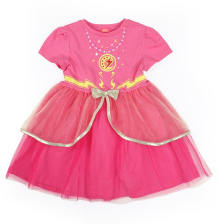 [행복한백화점][토토헤로스]여름 번개맨 번개걸 리본원피스( 망토세트 ) M1932131011