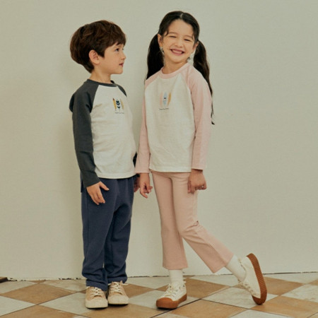 [행복한백화점][토토헤로스]가을 레이부츠컷팬츠(핑크/차콜) 12352117017