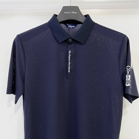 [행복한백화점][디즈니골프]기본 PK 반팔 카라티셔츠 네이비 남성 DN2MTS047