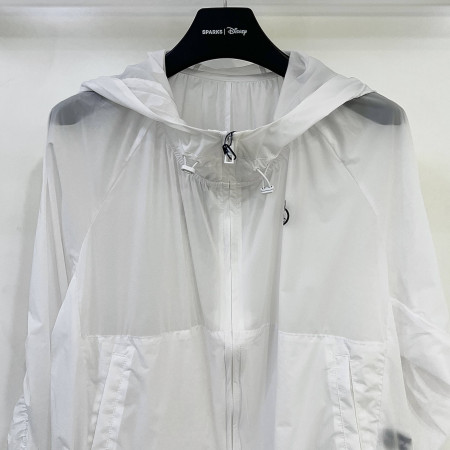 [행복한백화점][디즈니골프]후드 집업 바람막이 점퍼 화이트 여성 SN5LJP001