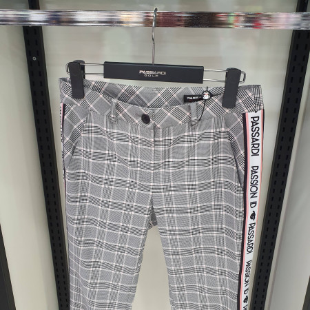 여성 기능성 골프 필드웨어 와끼 테잎 컬러포인트 팬츠 P19MSL553B PI