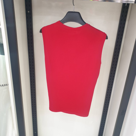 여성 골프 라운드 리본 니트 조끼  p19fkv341m