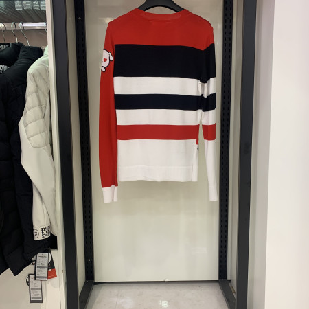 여성 골프 스트라이프 모티브 인타샤 니트티셔츠 (p20skp313m)