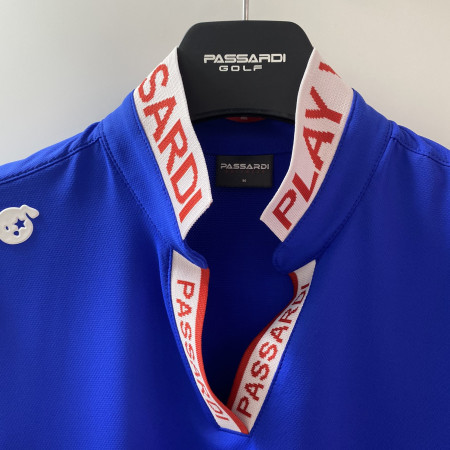 여성 골프 에리 작은 요꼬 반팔 티셔츠 블루 (P20MTT175M)