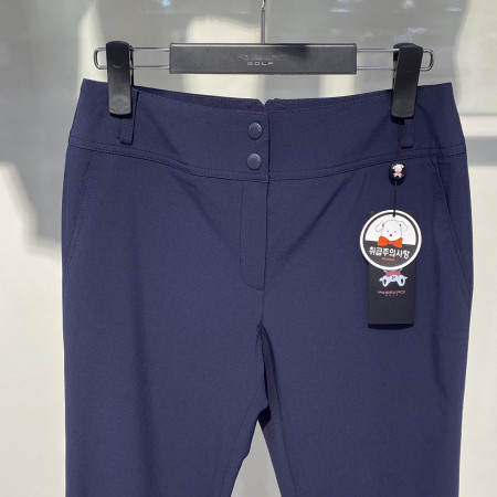 여성 골프 바지 여름 넓은 오비 변형 세미 팬츠 네이비 P20MSL558M