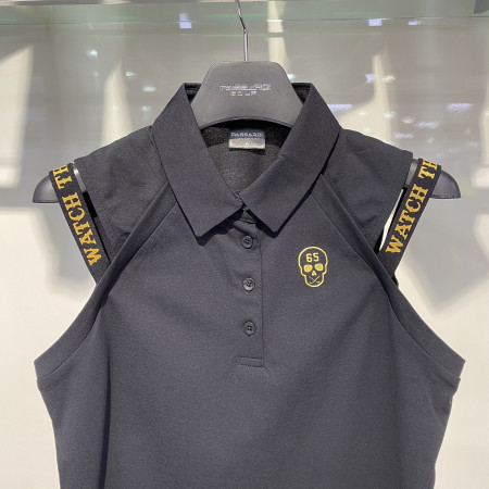 여성 골프 로고띠 포인트 민소매 티셔츠 P20MTL177B