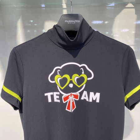 여성 골프 삼각 무요꼬 반팔 티셔츠 P20MTP162M