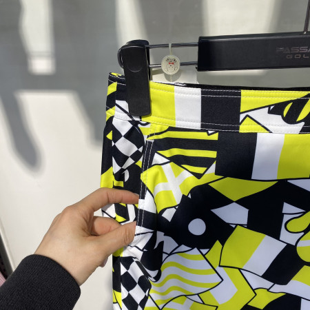 여성 골프 국기 프린트 전판 스커트 P20MSK574M