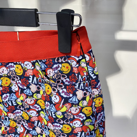 여성 골프 전판 스마일 스커트 P20MSK572M