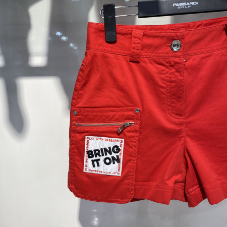 여성 골프 아트웍포인트 데님스타일 반바지 P20MSP593M