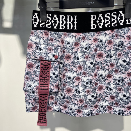 여성 골프 전판 플라워 프린팅 밴딩 스커트 P20SSK540S