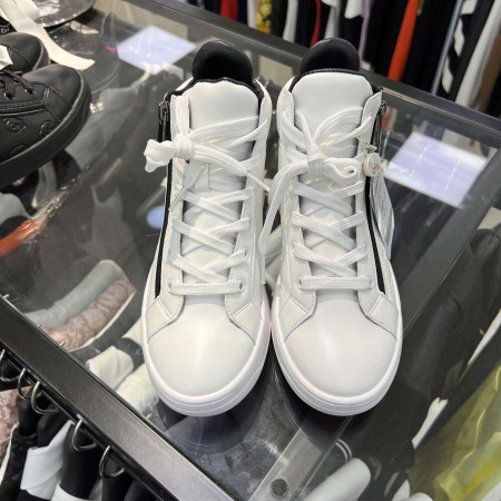 [파사디] 강아지 엠보 하이탑 골프화 화이트 여성 운동화 PRAAE9S04M