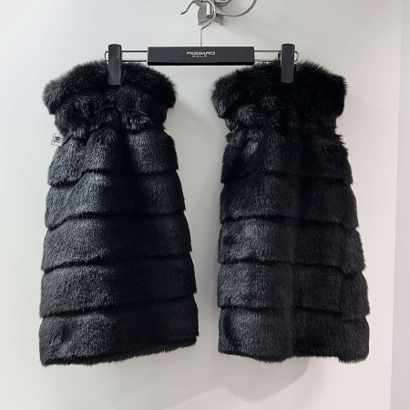 [파사디] 겨울 에코퍼 레그 워머 발토시 블랙 여성 PRWAW953M