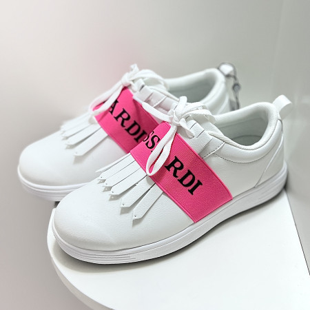 [파사디] 로고 태슬 골프화 화이트 여성 PSSAE902M