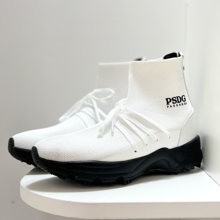 [파사디] 니트 골프화 화이트 여성 PRAAE9F01M