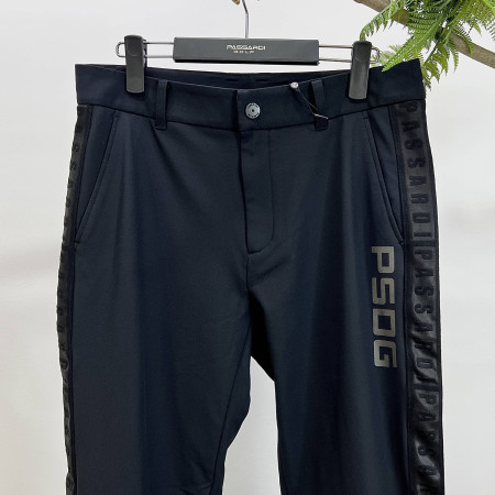 [행복한백화점][파사디] 로고 포인트 조거 팬츠 블랙 남성 바지 Q23FSL402X