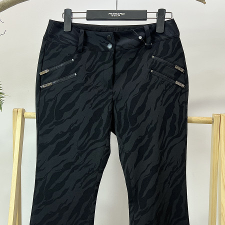 [행복한백화점][파사디] 간절기 오비변형 부츠컷 팬츠 블랙 여성 바지 P23FSL504X