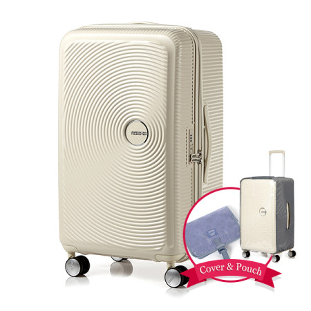 [아메리칸투어리스터] CURIO하드캐리어 73/27 TSA CREAM (AO812059)[행복한백화점]  O5