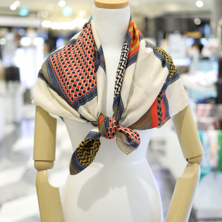 [행복한백화점][아날도바시니]펠리체 스카프 ABFS-20656