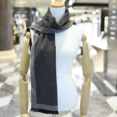 아날도바시니 사이드 배색 라인 비스코스 머플러