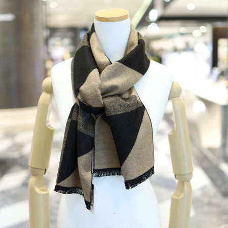 아날도바시니 삼각 아가일 비스코스 머플러