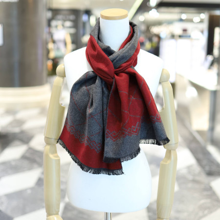 아날도바시니 지그재그 포인트 비스코스 머플러