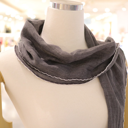 [행복한백화점][아날도바시니]심플 라인 스카프 ABS-215004